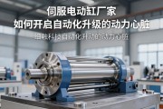 伺服电动缸厂家，如何开启自动化升级的动力心脏？
