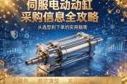 伺服电动缸采购信息全攻略，从选型到下单的实用指南