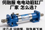 伺服电动缸厂家怎么选？这几点没搞懂，别急着下单