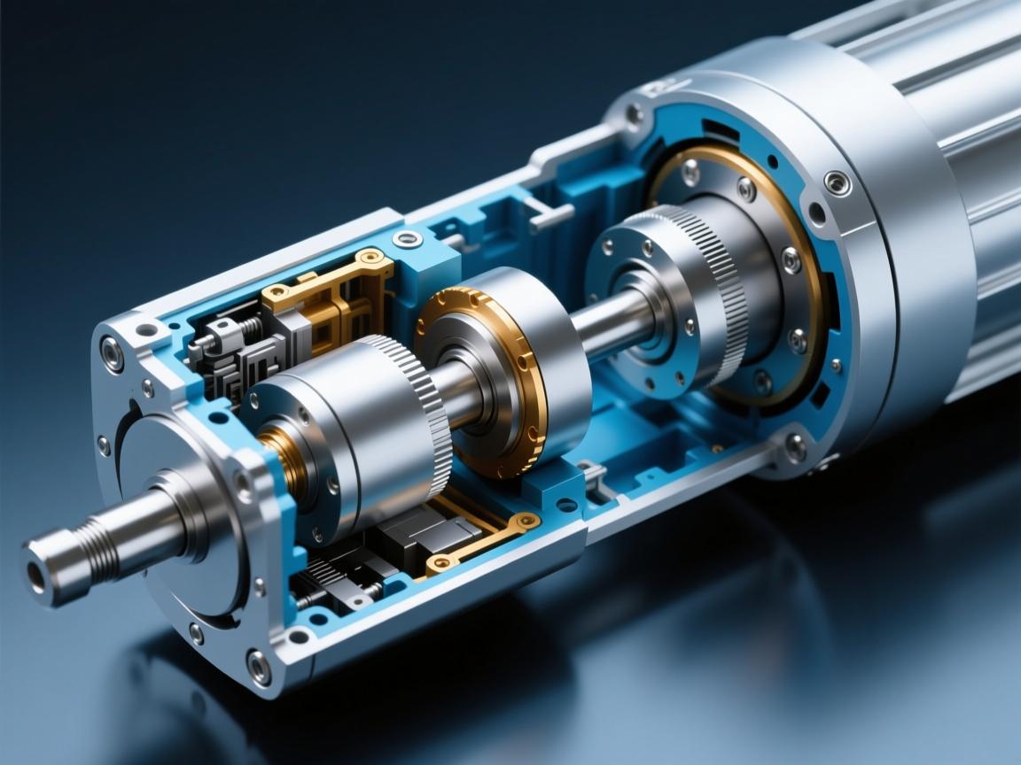 一、伺服电动缸的核心内部结构