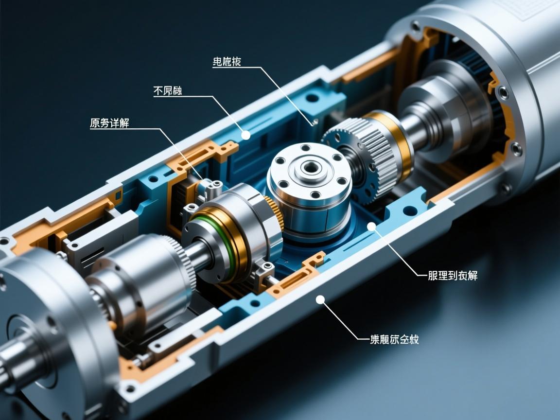 伺服电动缸的基本内部结构