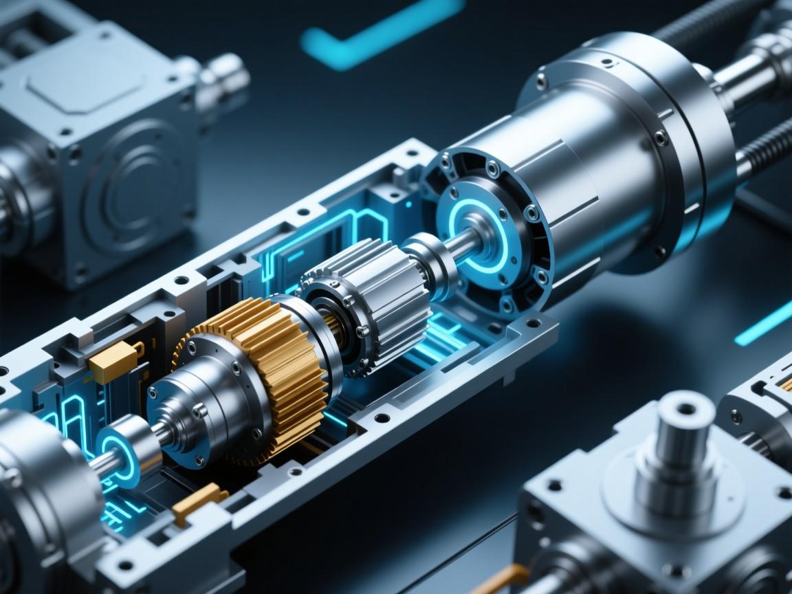 伺服电动缸的核心内部结构