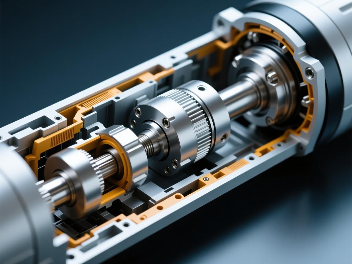 伺服电动缸的内部由多个核心部件协同工作，共同实现高效、精准的直线运动控制。