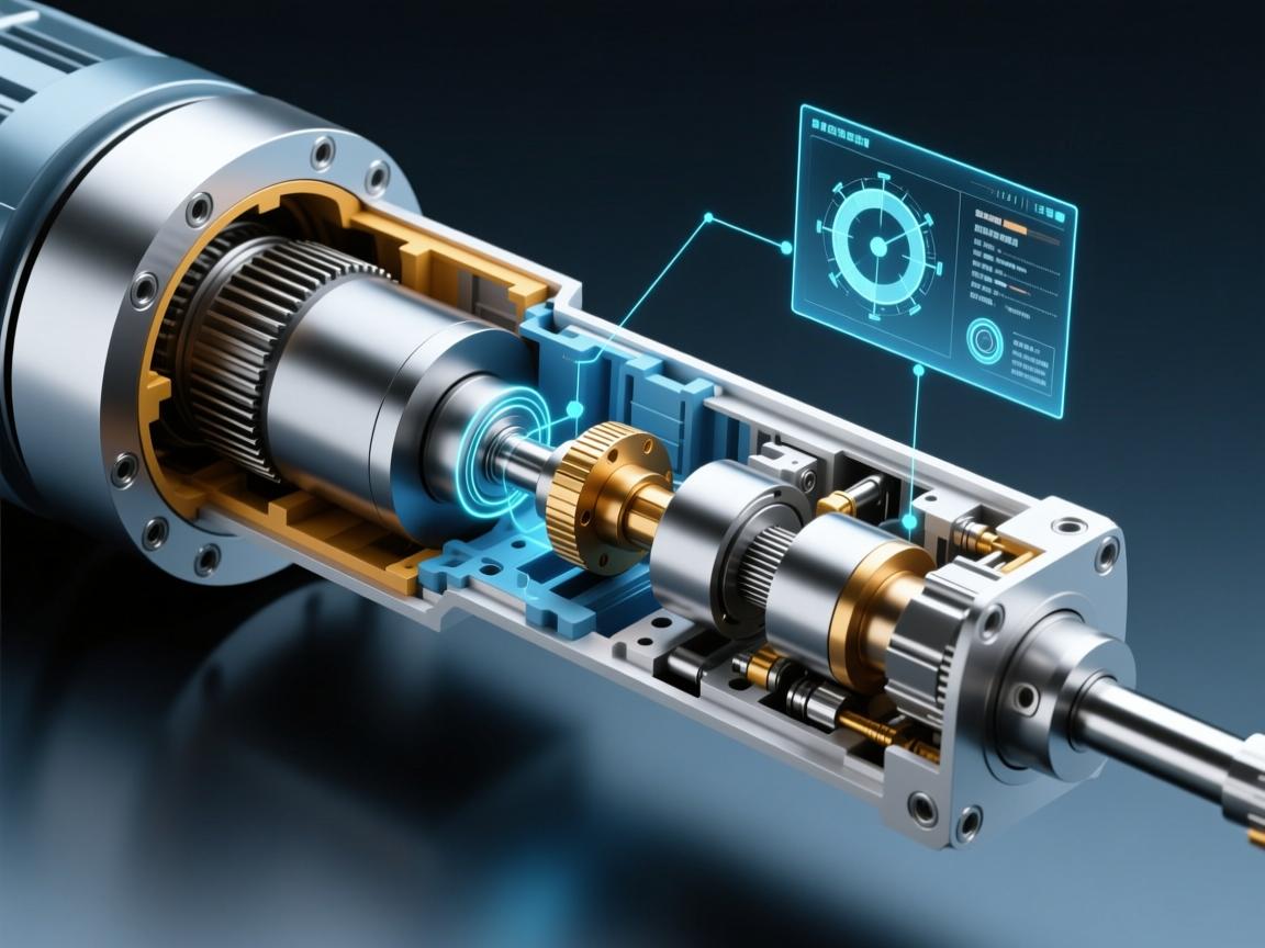 🔧 伺服电动缸的核心内部结构