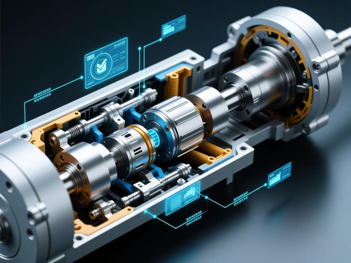 伺服电动缸的核心内部结构