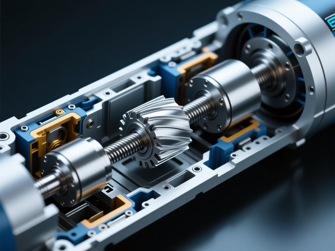 伺服电动缸的核心内部结构