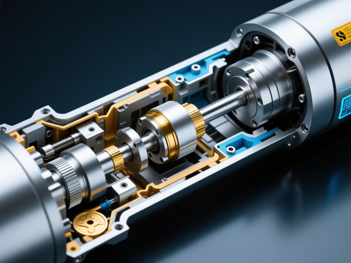 伺服电动缸的核心内部结构