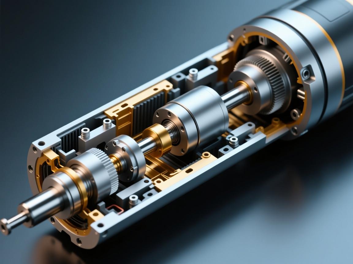 伺服电动缸的核心内部结构