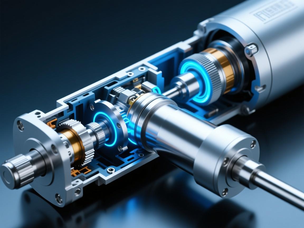 伺服电动缸的内部结构可视为一条精密的动力传递链，主要由以下几个核心部件协同工作，