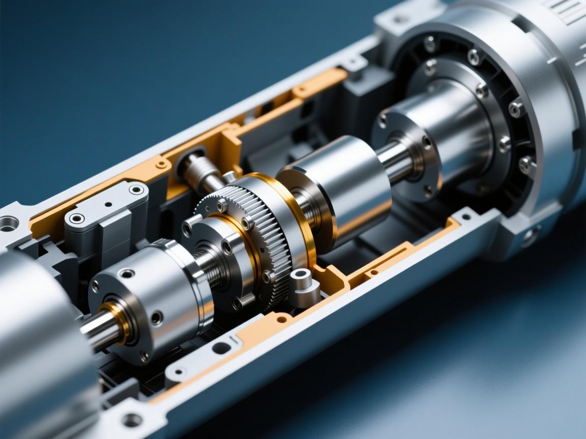 伺服电动缸的内部结构可视为一个高度集成的系统，主要由驱动单元、传动单元、执行单元和反馈单元四大核心部分构成。