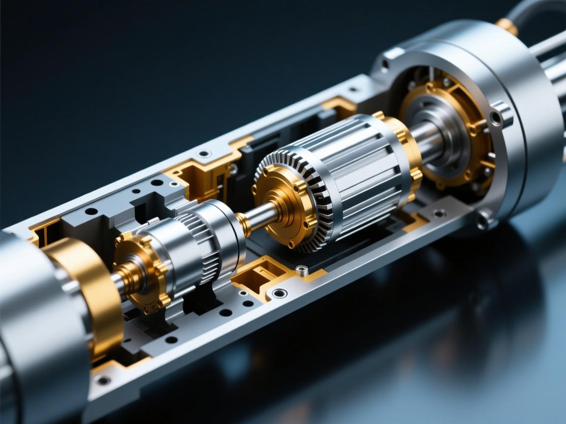 伺服电动缸的核心内部结构