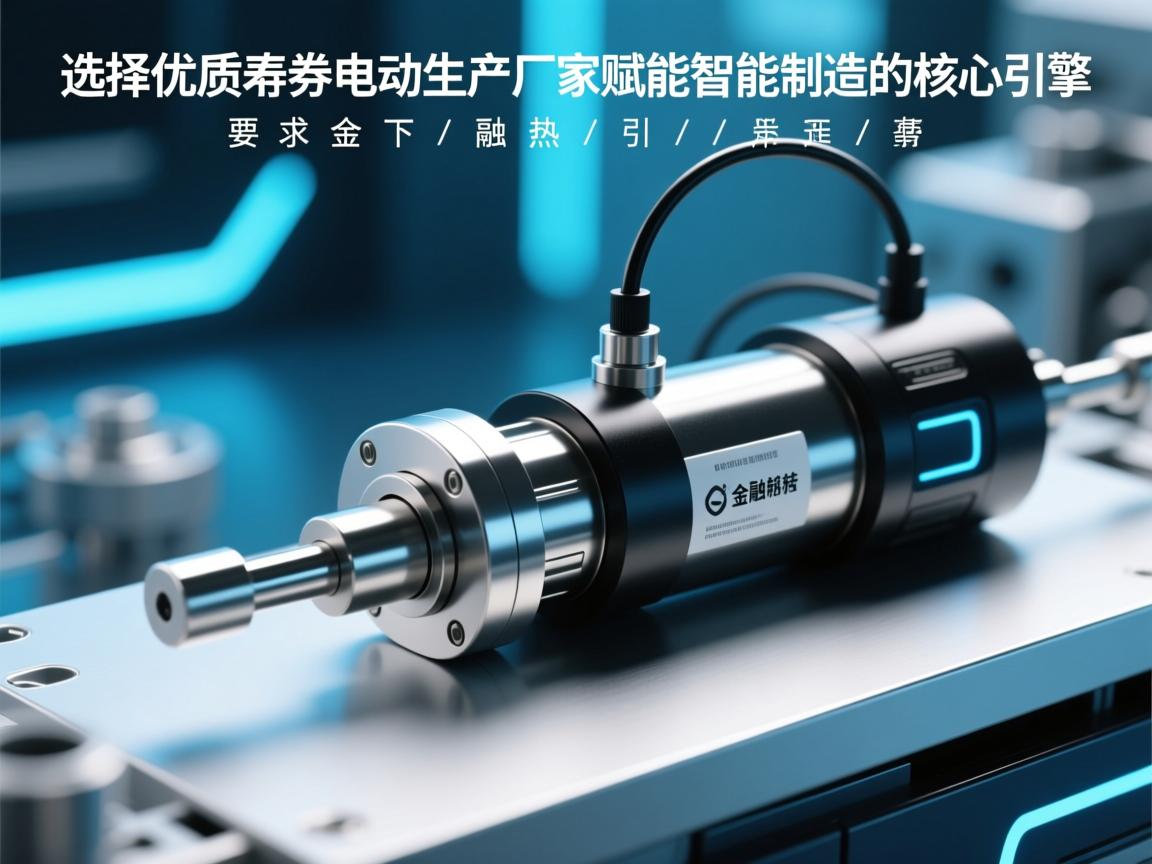 选择优质伺服电动缸生产厂家,赋能智能制造的核心引擎 选择优质伺服电动缸生产厂家,赋能智能制造的核心引擎
