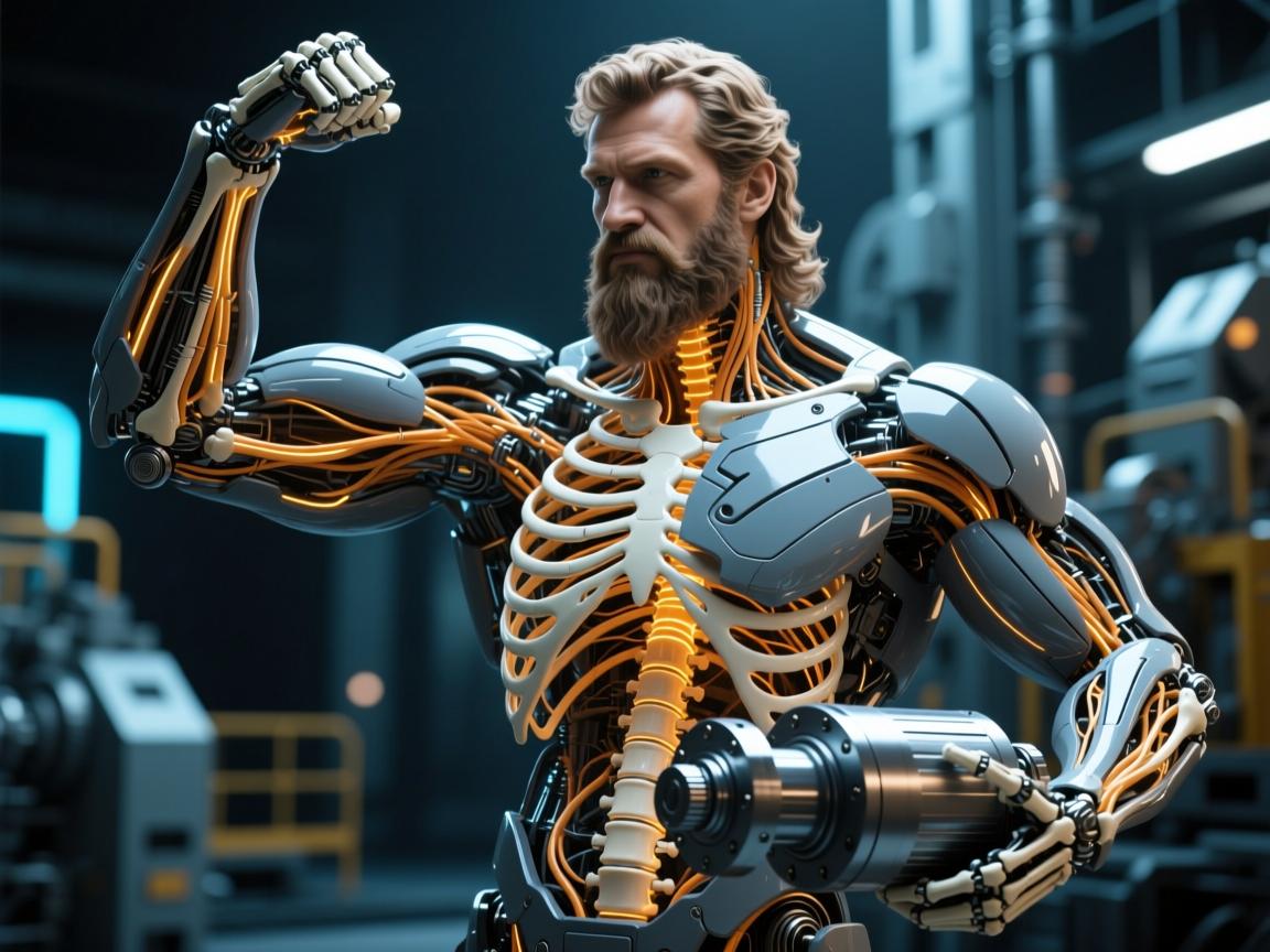 当大力神有了数字神经,大推力伺服电动缸如何重塑工业筋骨 当大力神有了数字神经,大推力伺服电动缸如何重塑工业筋骨