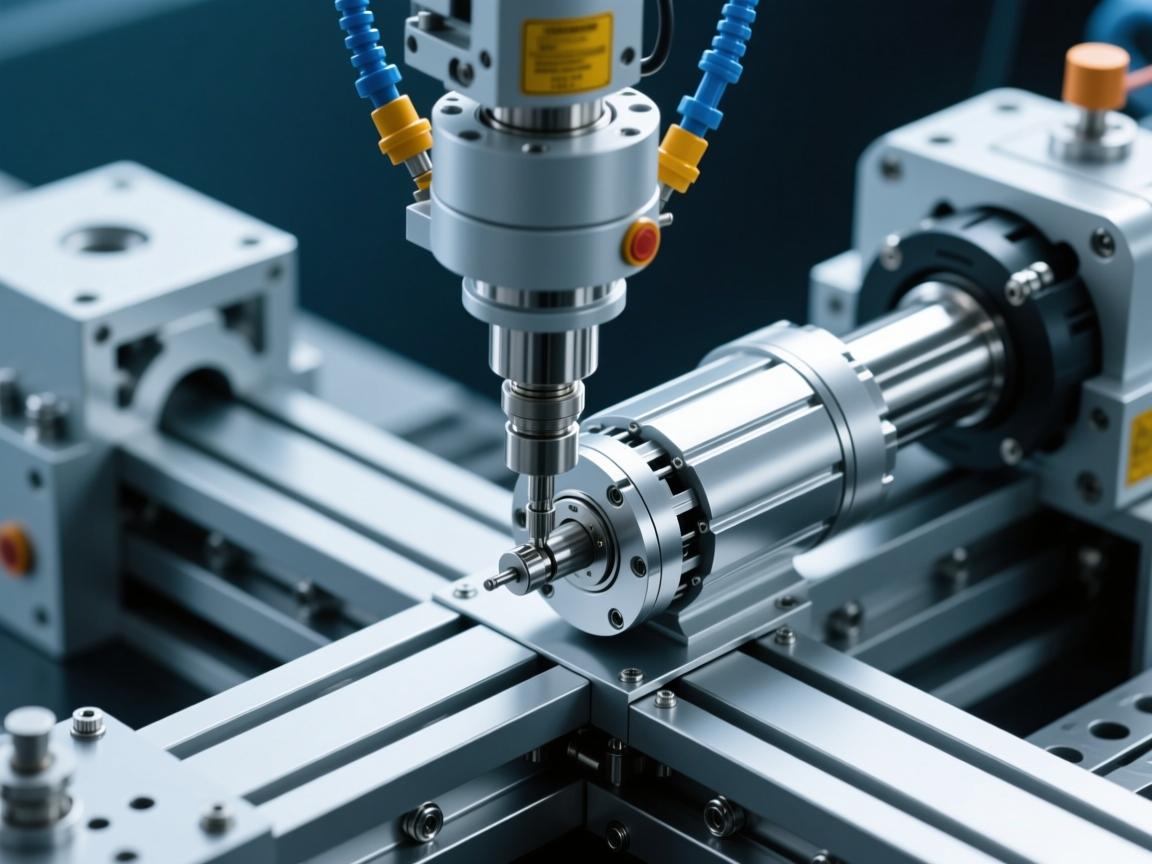 伺服电动缸的核心结构可视为一个高度协同的三位一体系统，主要由驱动模块、传动模块与执行模块三大部分精密耦合而成。