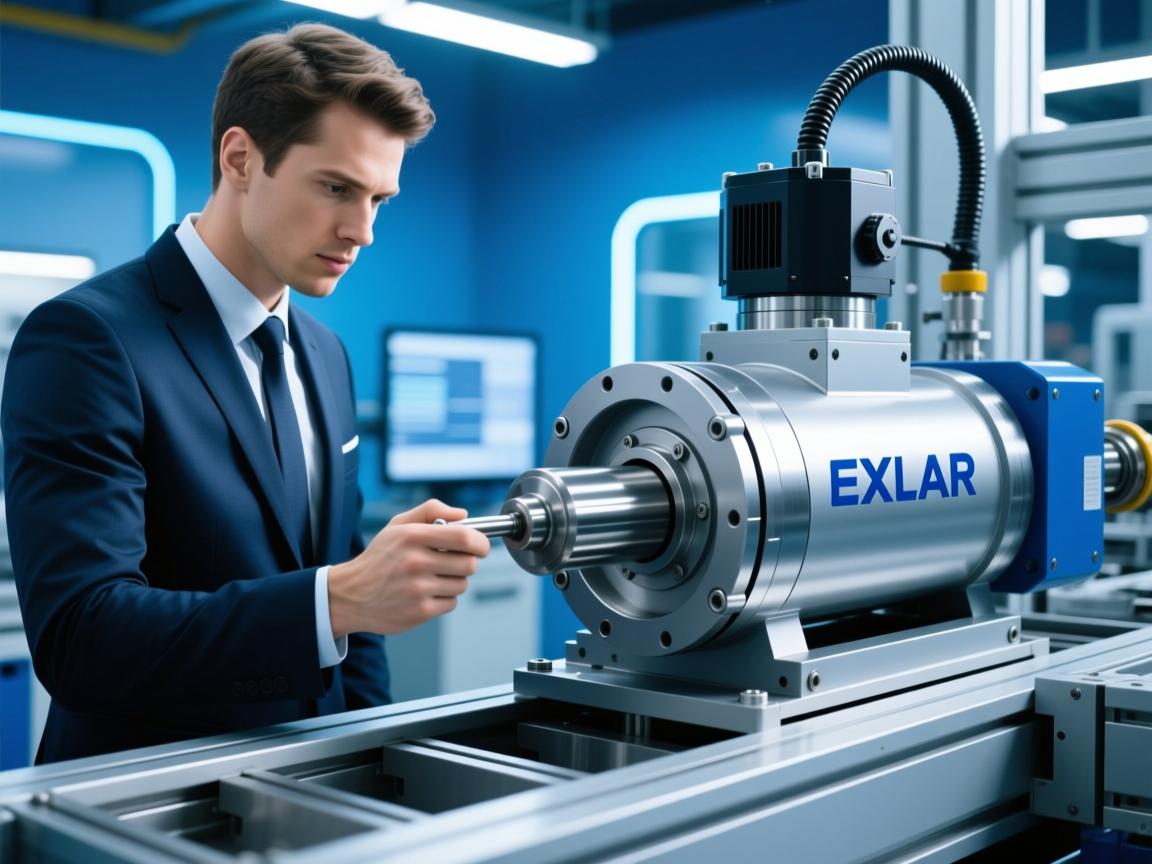 当力量遇见智慧，EXLAR重型伺服电动缸如何重塑工业边界