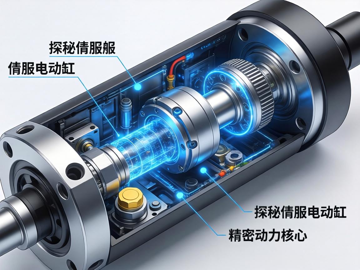 核心动力源，伺服电机