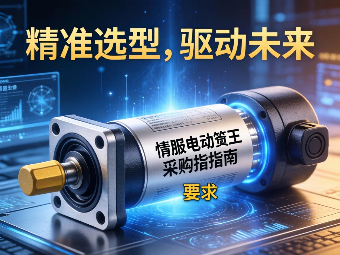 伺服电动缸采购指南，精准选型，驱动未来