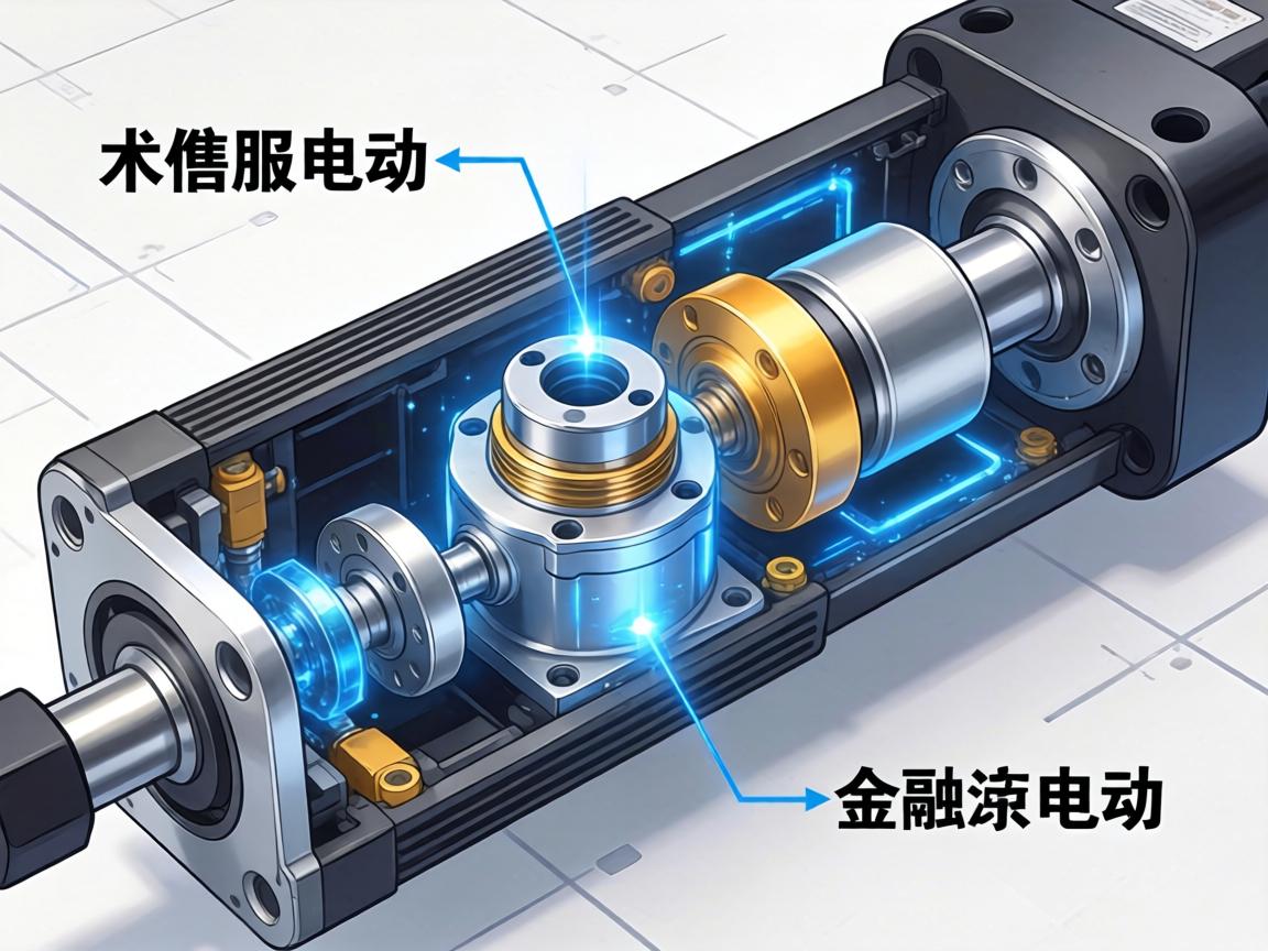 伺服电动缸的核心内部组件