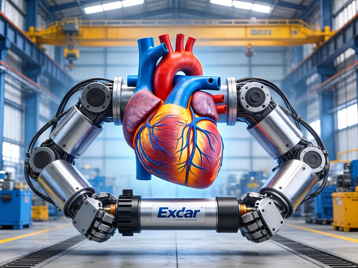 当钢铁巨臂拥有智慧心脏，Exlar重型伺服电动缸如何重塑工业力量美学