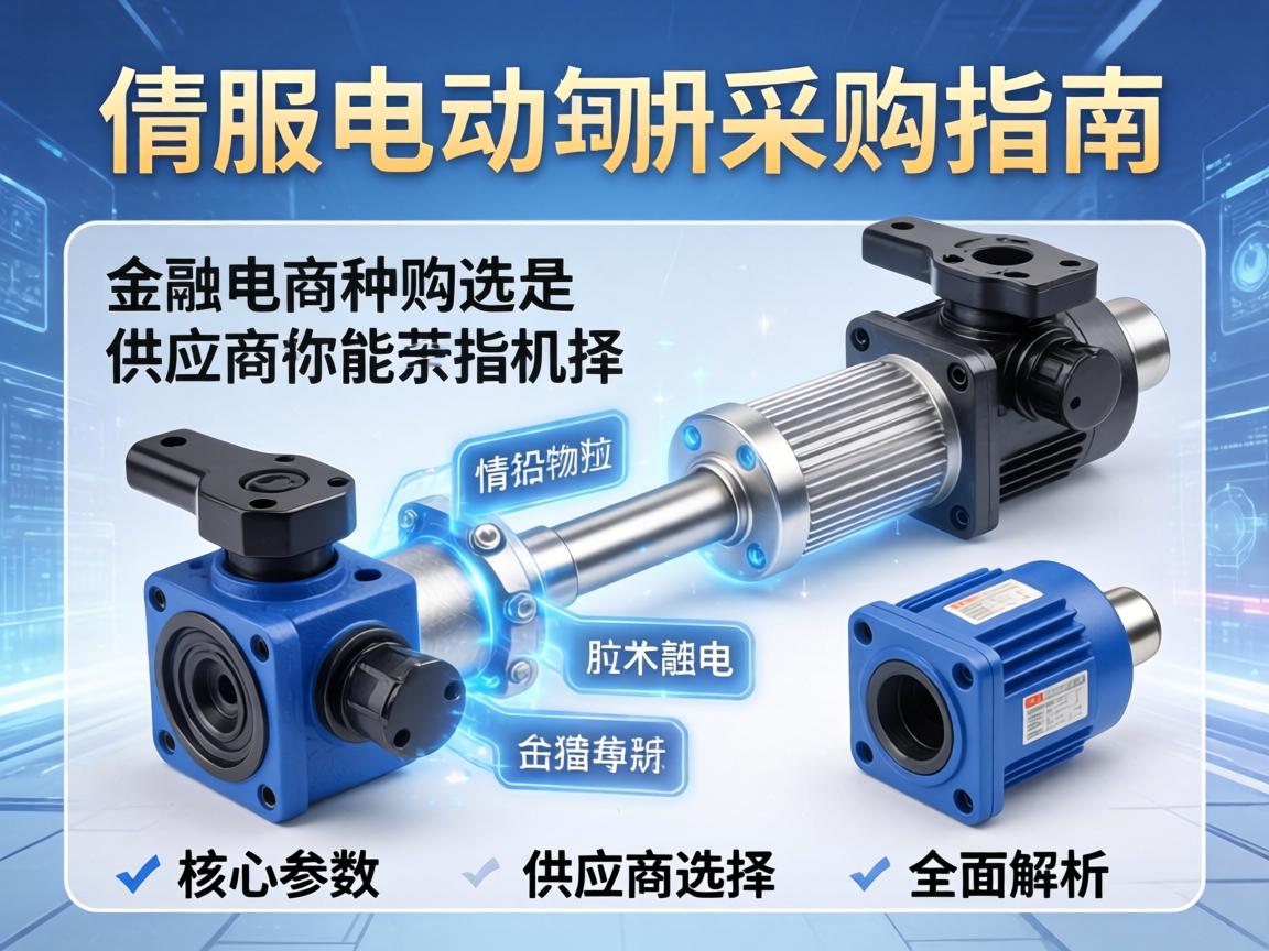 伺服电动缸采购指南，从核心参数到供应商选择的全面解析