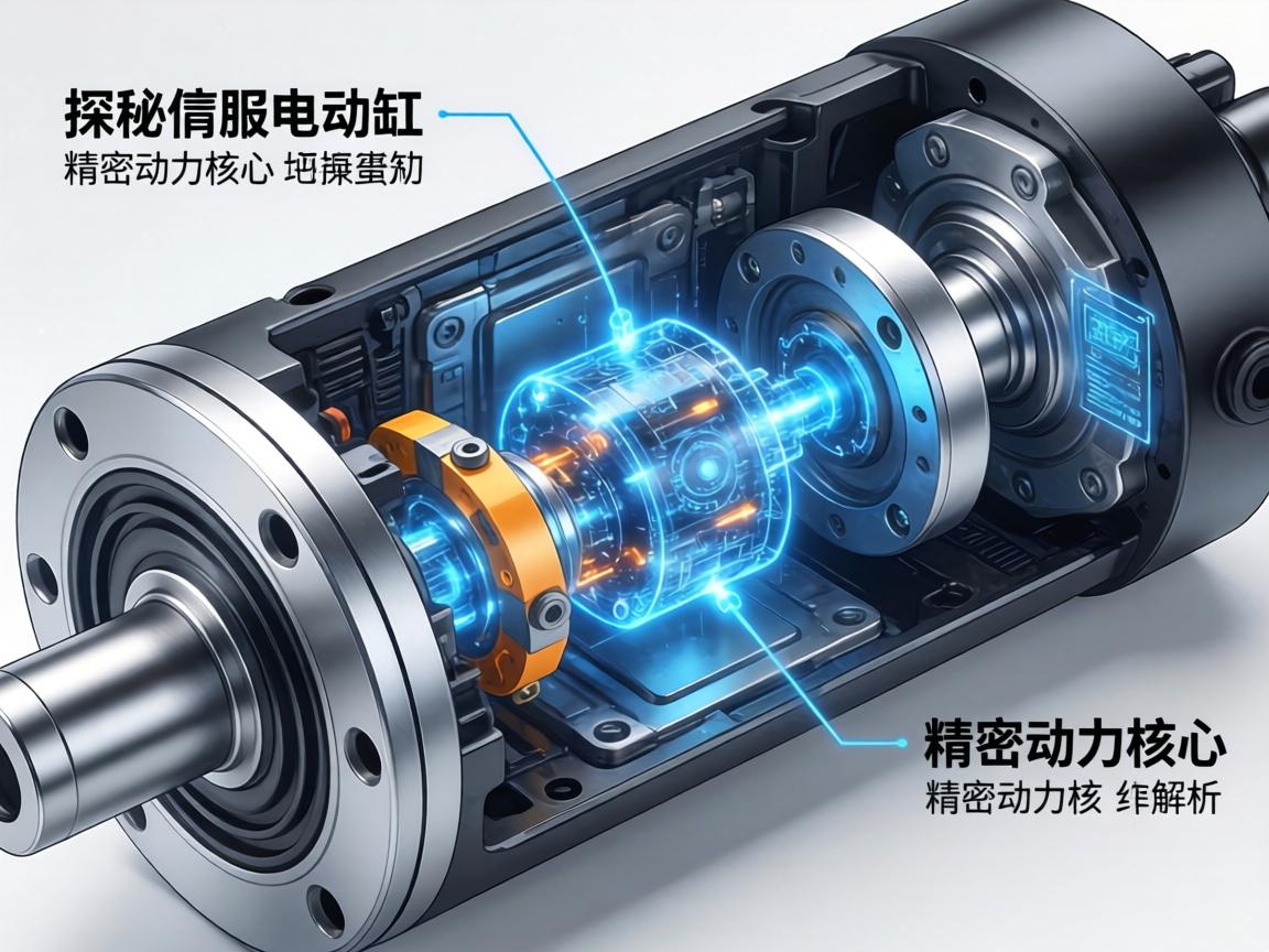 探秘伺服电动缸,精密动力核心的内部结构解析 探秘伺服电动缸,精密动力核心的内部结构解析