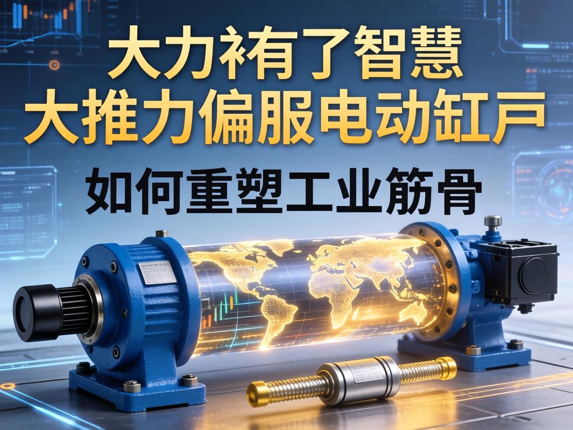 当大力神有了智慧，大推力伺服电动缸如何重塑工业筋骨