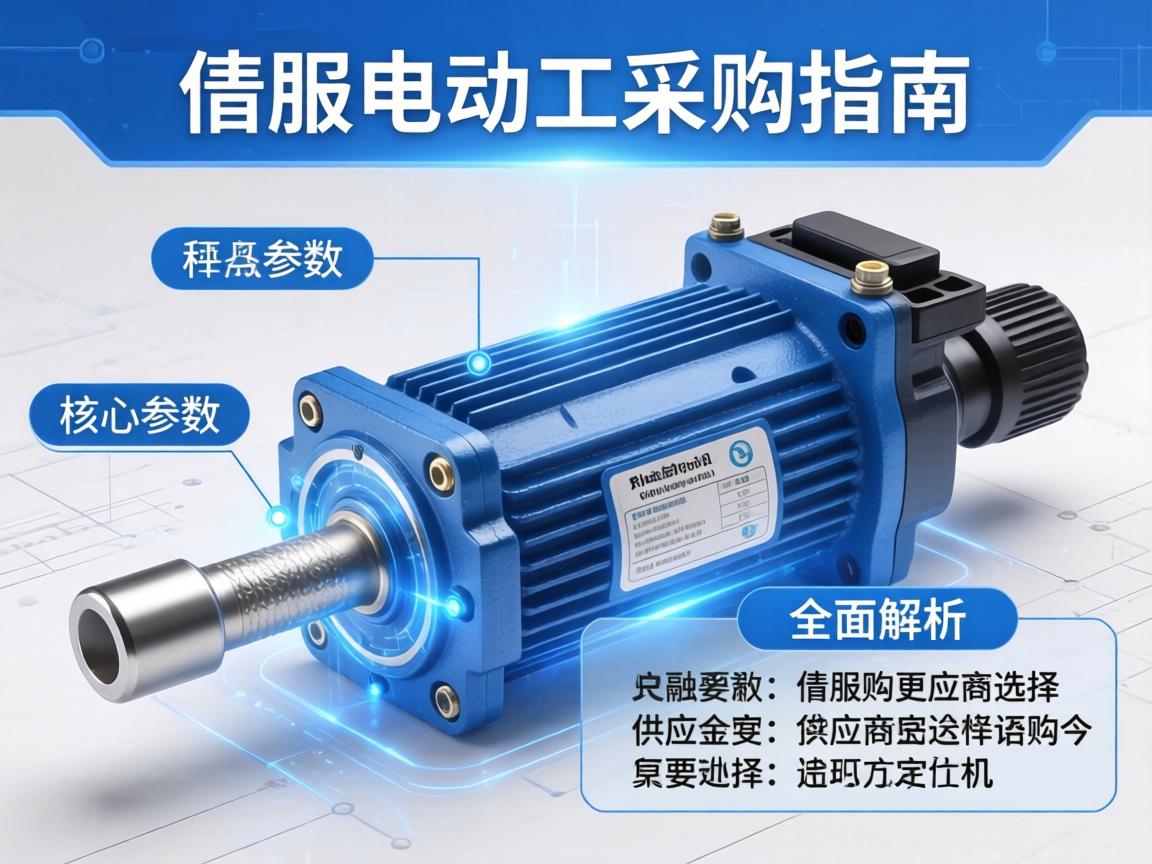 伺服电动缸采购指南，从核心参数到供应商选择的全面解析