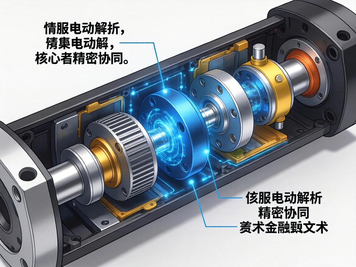 核心动力源，伺服电机