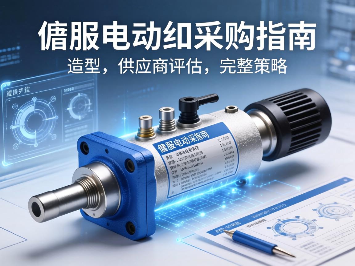 伺服电动缸采购指南，从选型到供应商评估的完整策略