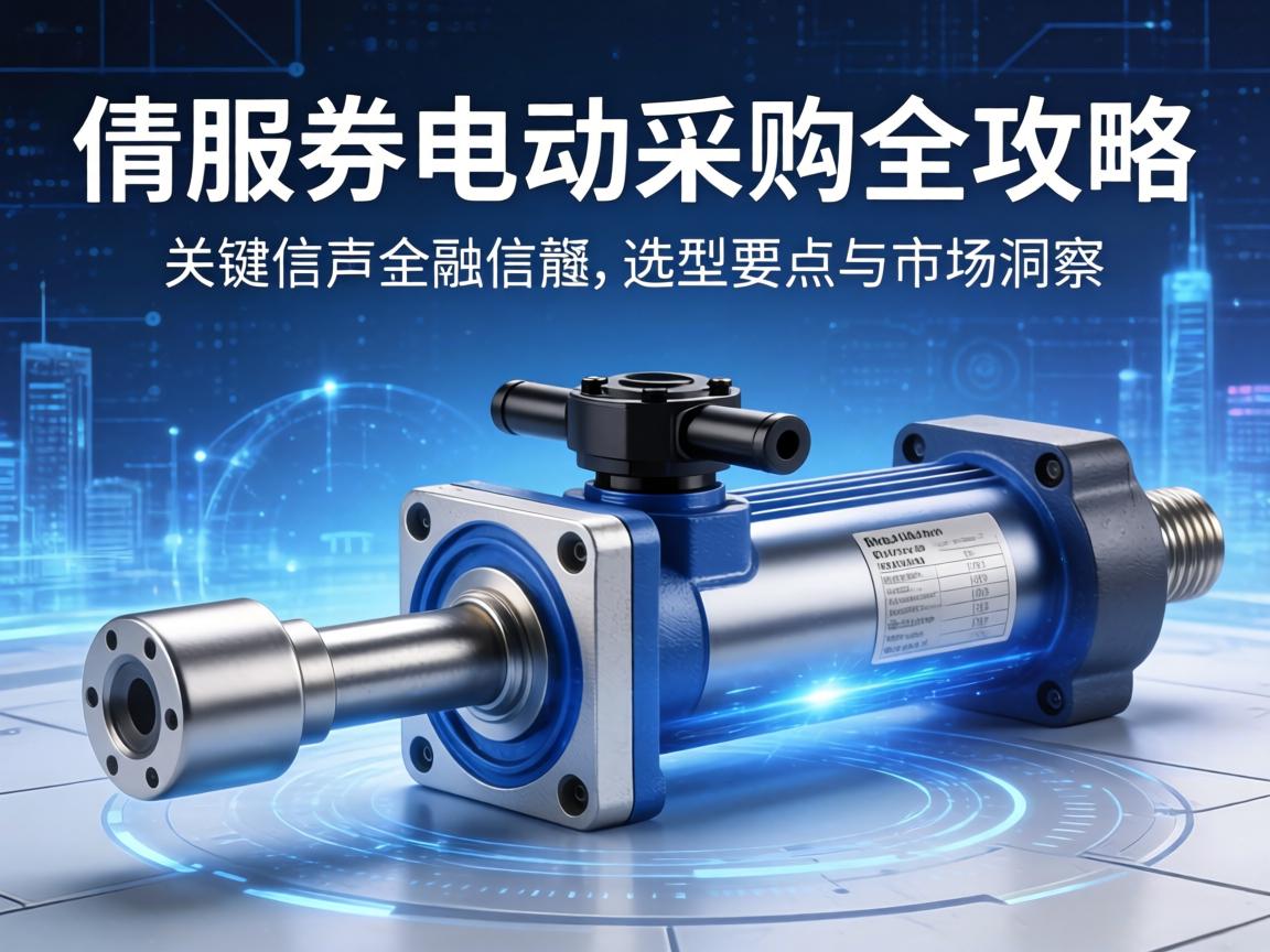 伺服电动缸采购全攻略，关键信息、选型要点与市场洞察