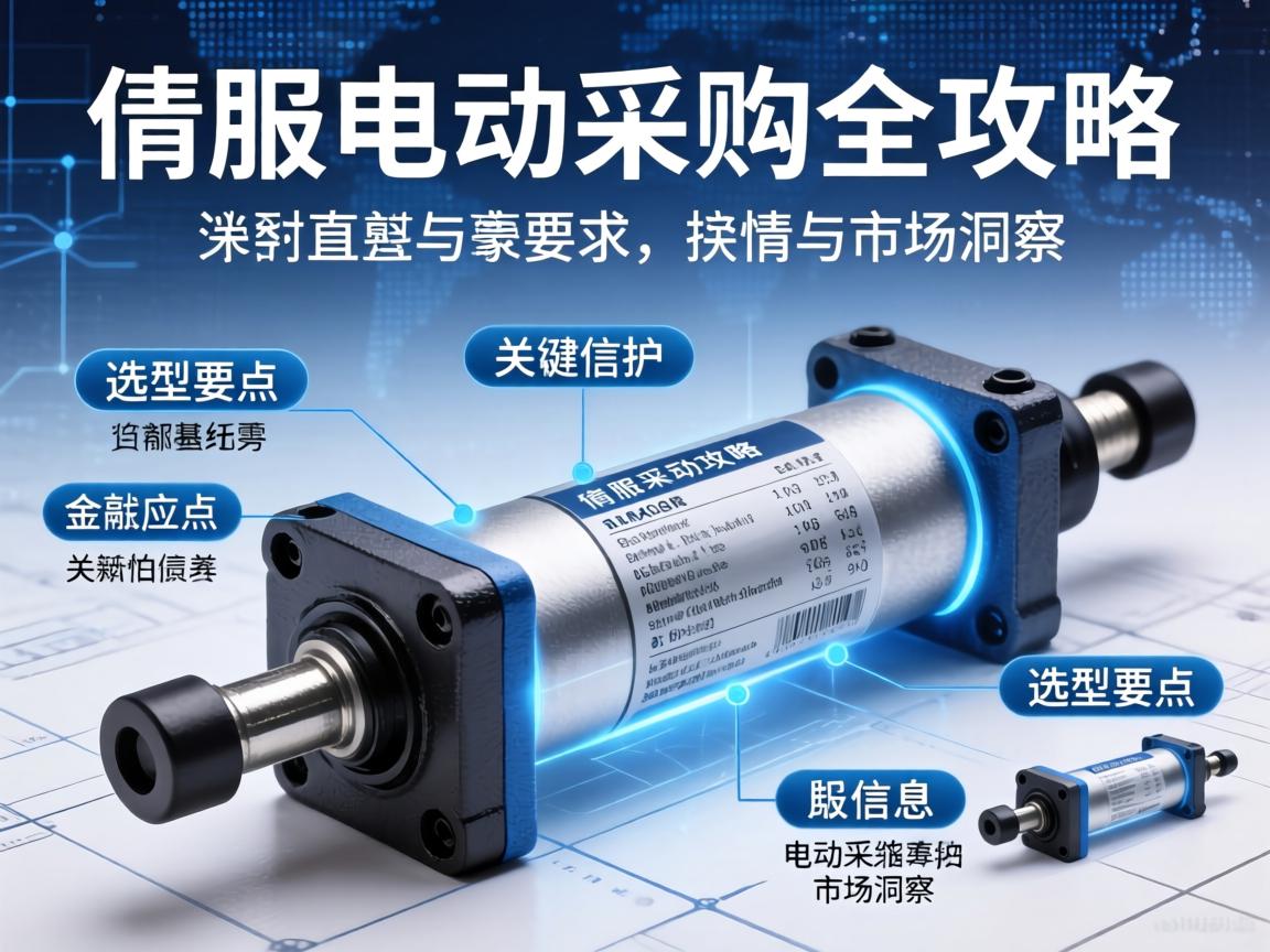 伺服电动缸采购全攻略，核心信息、选型要点与市场洞察