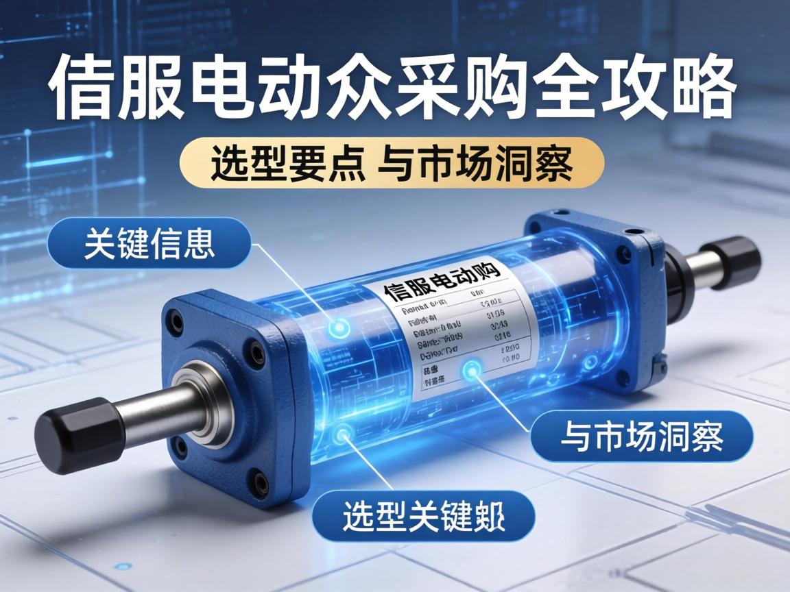 伺服电动缸采购全攻略,关键信息、选型要点与市场洞察 伺服电动缸采购全攻略,关键信息、选型要点与市场洞察