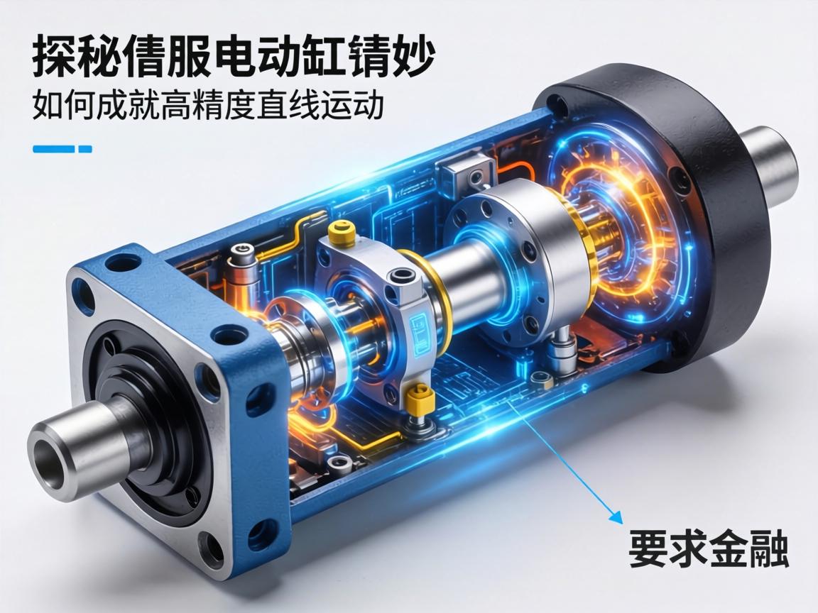 探秘伺服电动缸，精妙内部结构如何成就高精度直线运动