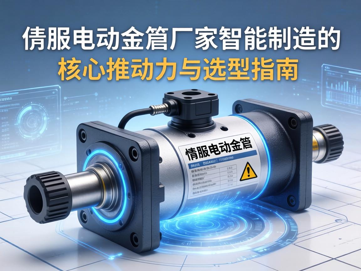 伺服电动缸厂家的核心角色，技术创新的引擎