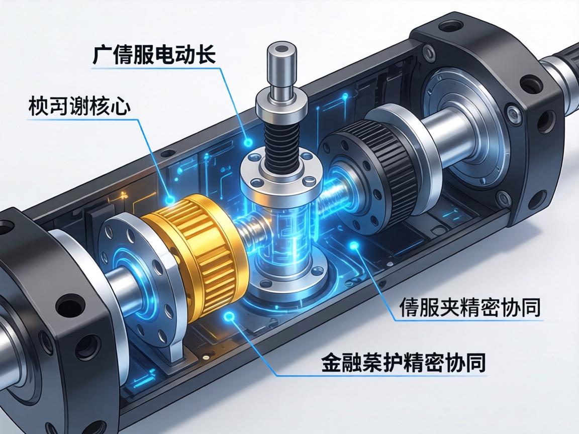 伺服电动缸内部结构解析,从核心组件到精密协同 伺服电动缸内部结构解析,从核心组件到精密协同