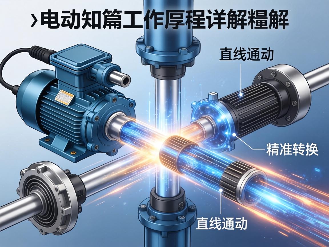 电动缸的基本构成