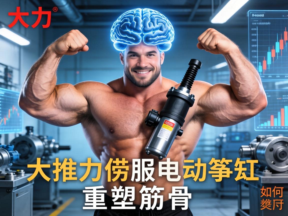 当大力士有了最强大脑，大推力伺服电动缸如何重塑工业筋骨