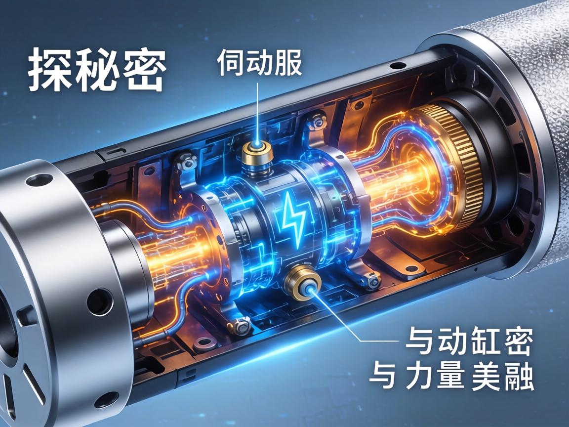 核心动力源，伺服电机