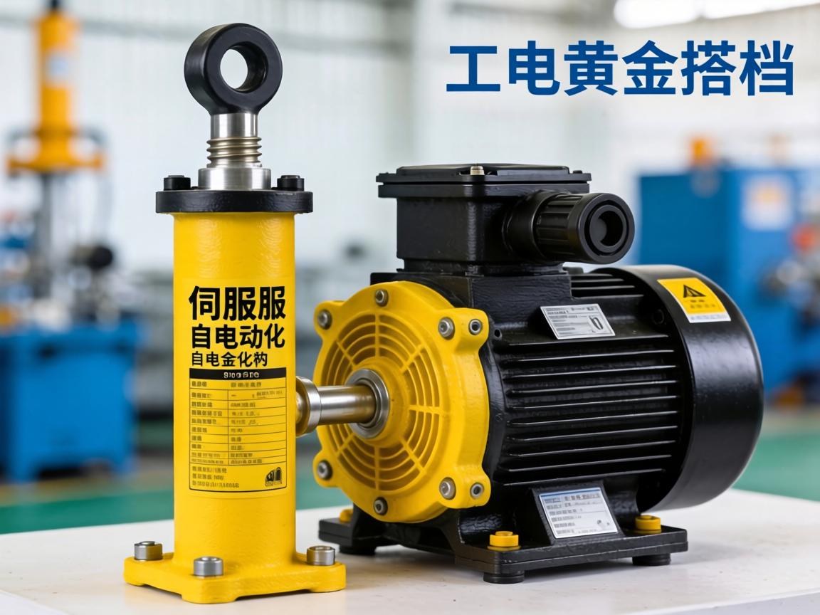 伺服电动缸与伺服电机，工业自动化的黄金搭档