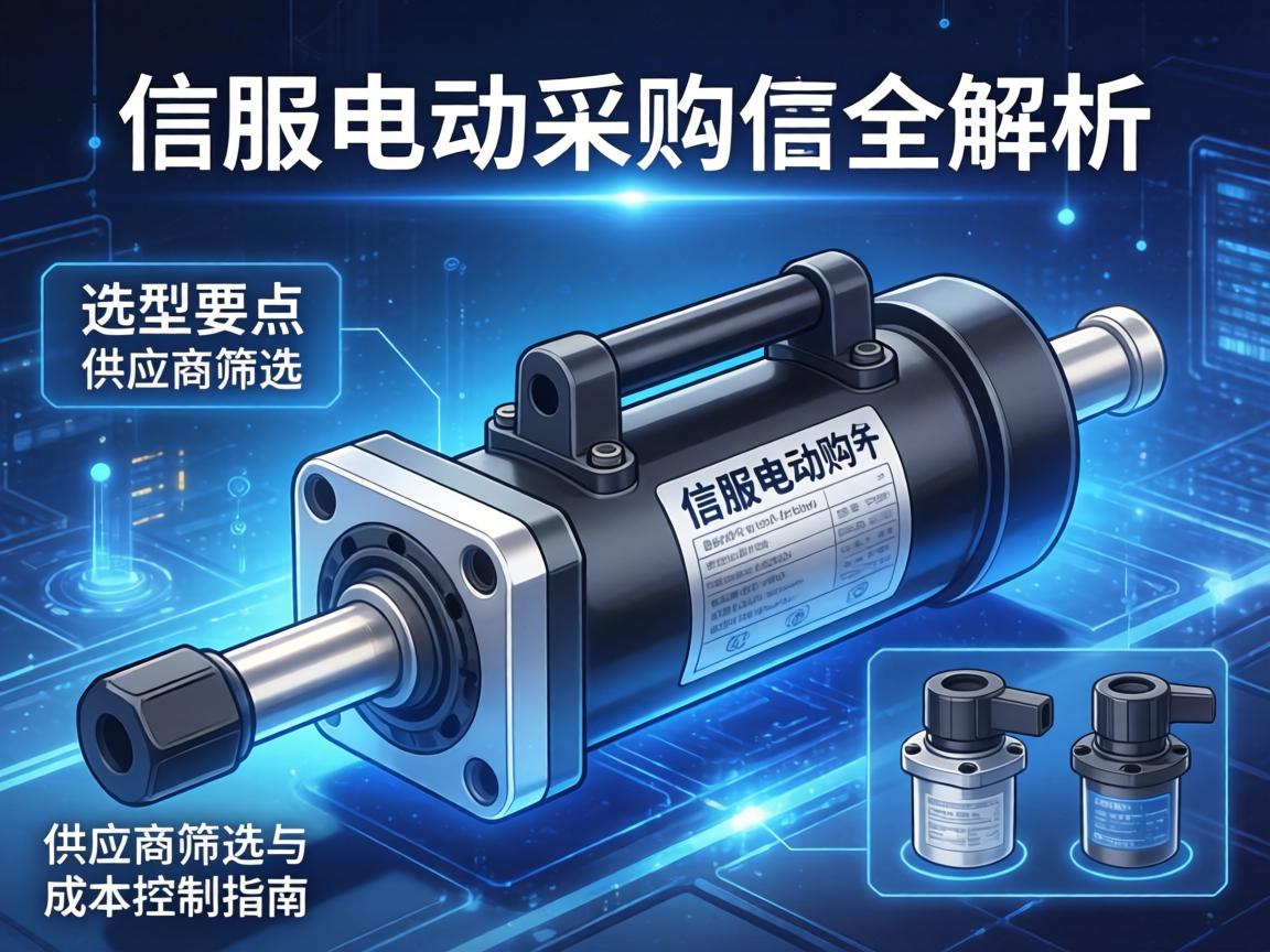 伺服电动缸采购信息全解析，选型要点、供应商筛选与成本控制指南