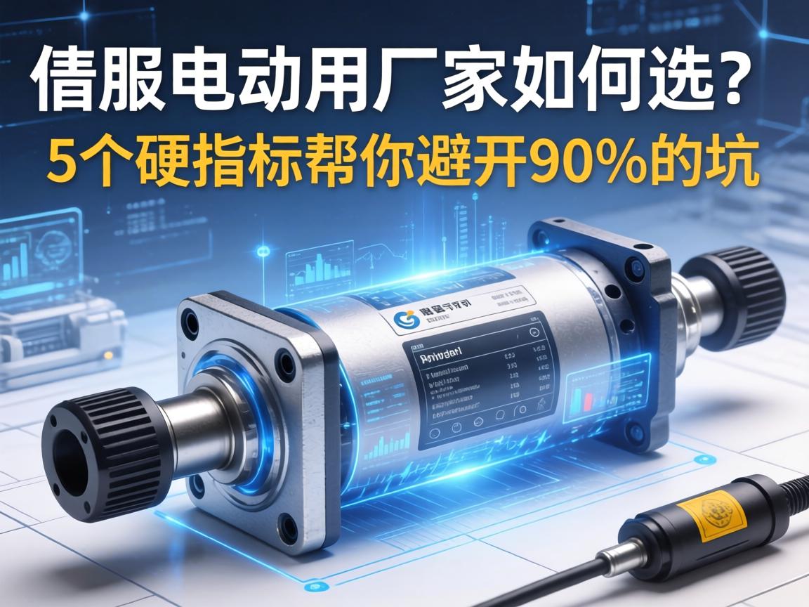 伺服电动缸厂家如何选？这5个硬指标帮你避开90%的坑