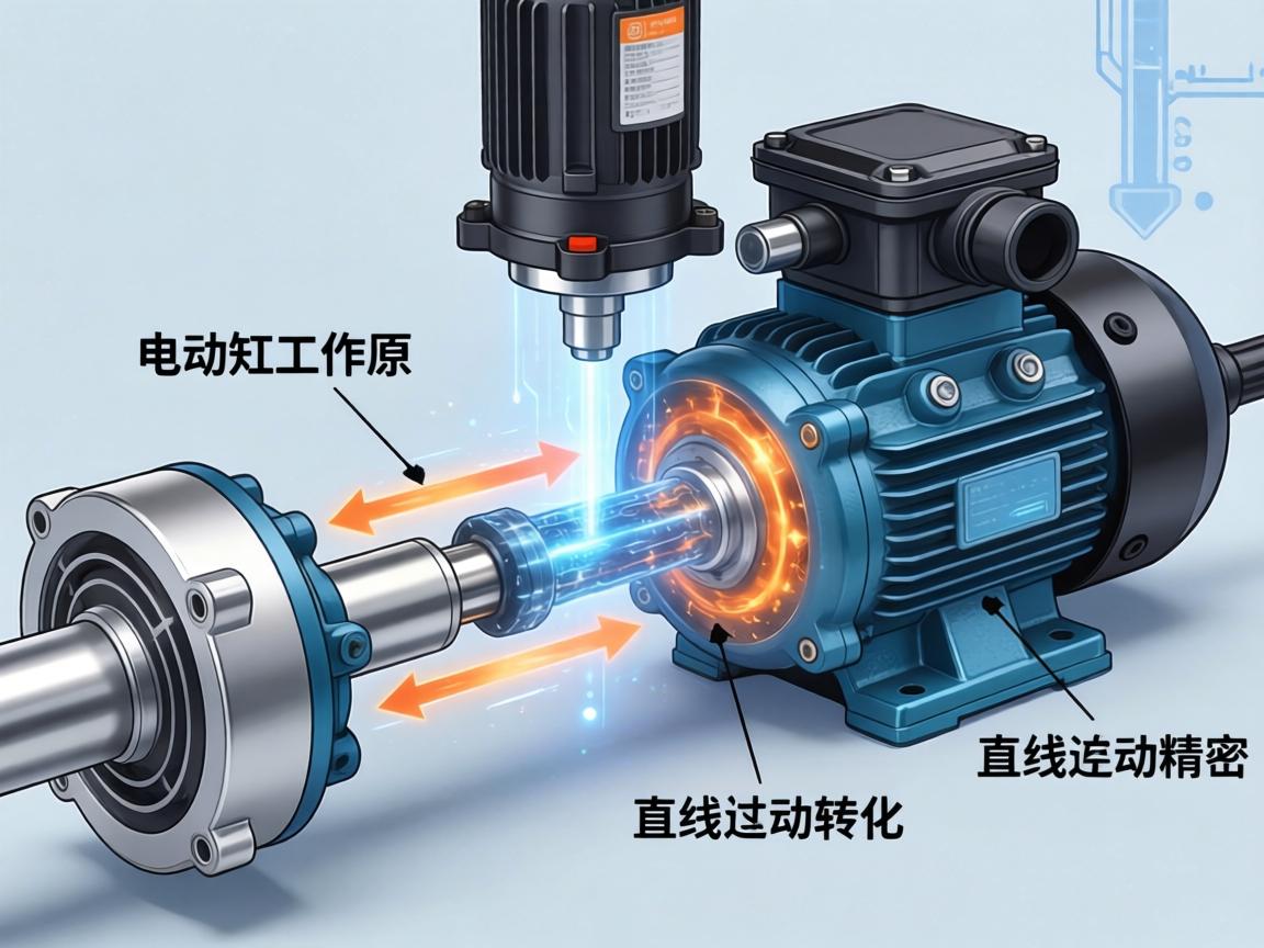 电动缸工作原理，从电机到直线运动的精密转化