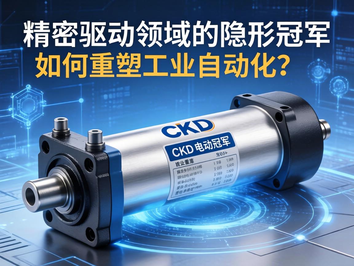 CKD电动缸，精密驱动领域的隐形冠军，如何重塑工业自动化？