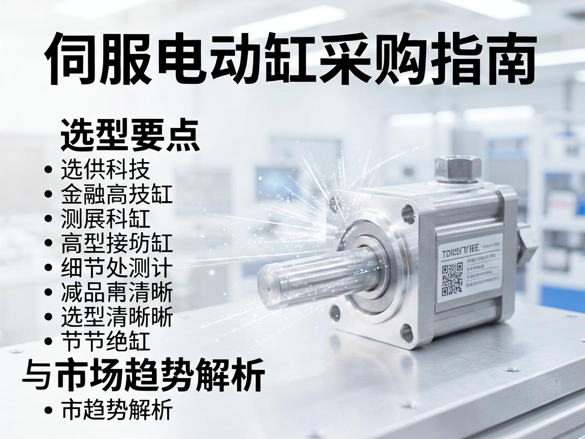 伺服电动缸采购指南,选型要点与市场趋势解析 选型要点与市场趋势解析