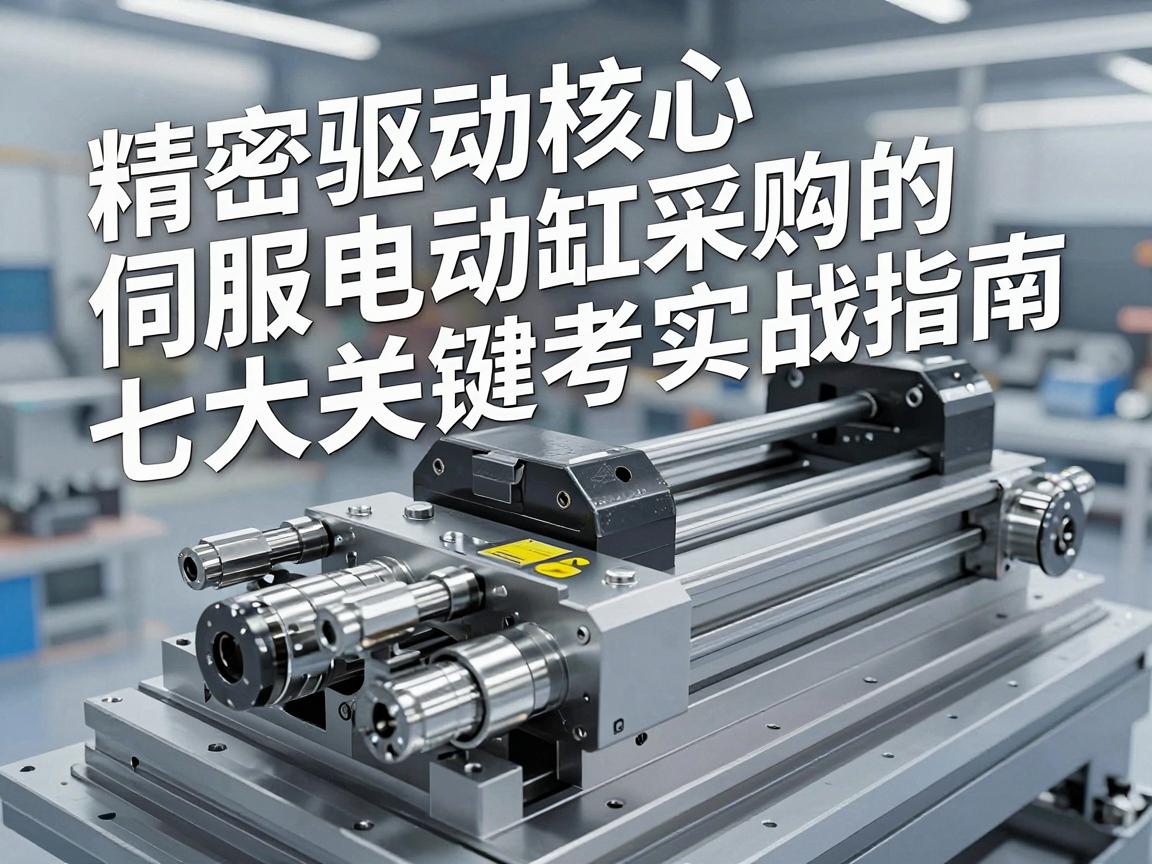 精密驱动核心,伺服电动缸采购的七大关键考量与实战指南 伺服电动缸采购的七大关键考量与实战指南