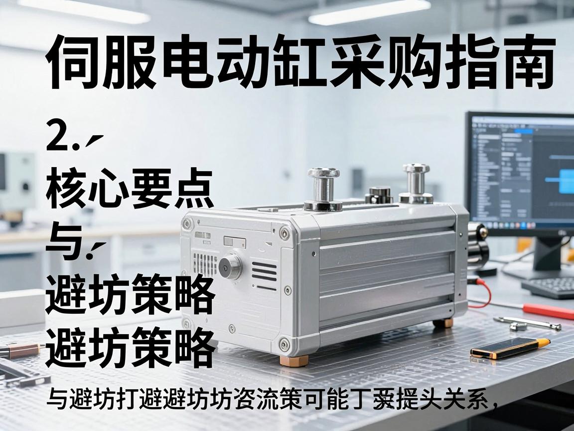 伺服电动缸采购指南,核心要点与避坑策略 伺服电动缸采购指南
