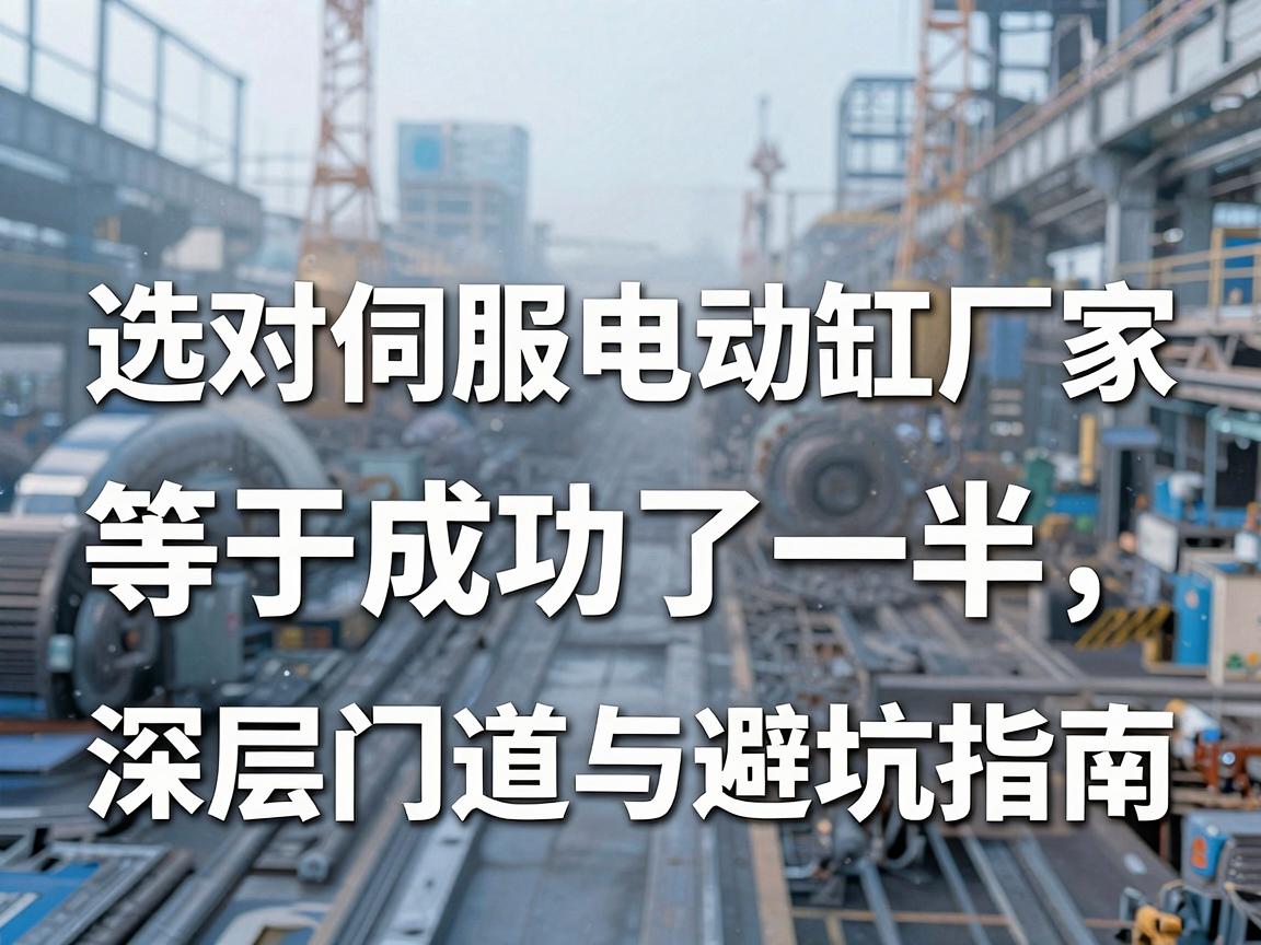 选对伺服电动缸厂家