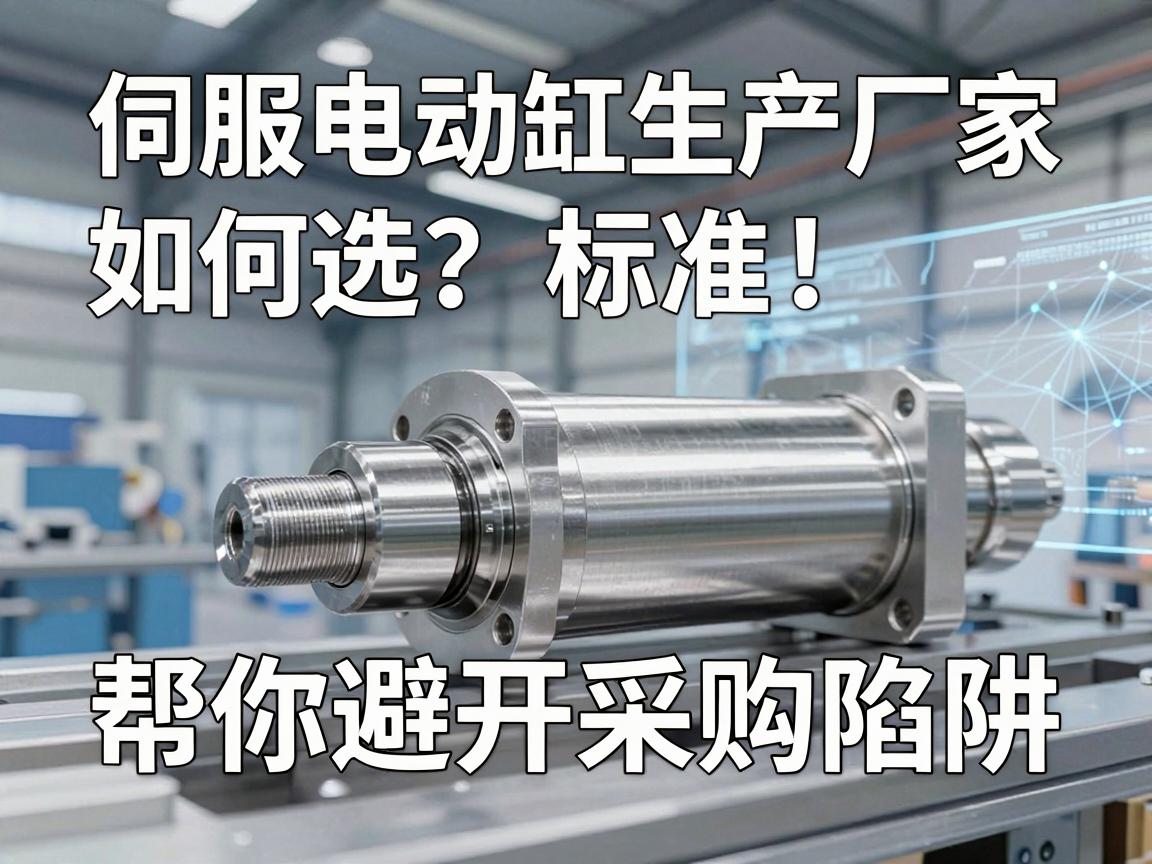 伺服电动缸生产厂家如何选?这三大核心标准帮你避开采购陷阱 这三大核心标准帮你避开采购陷阱