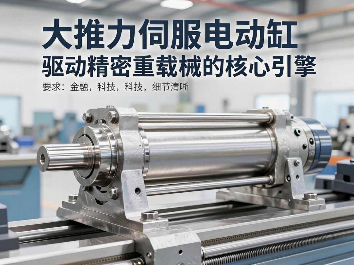 大推力伺服电动缸,驱动精密重载机械的核心引擎 驱动精密重载机械的核心引擎