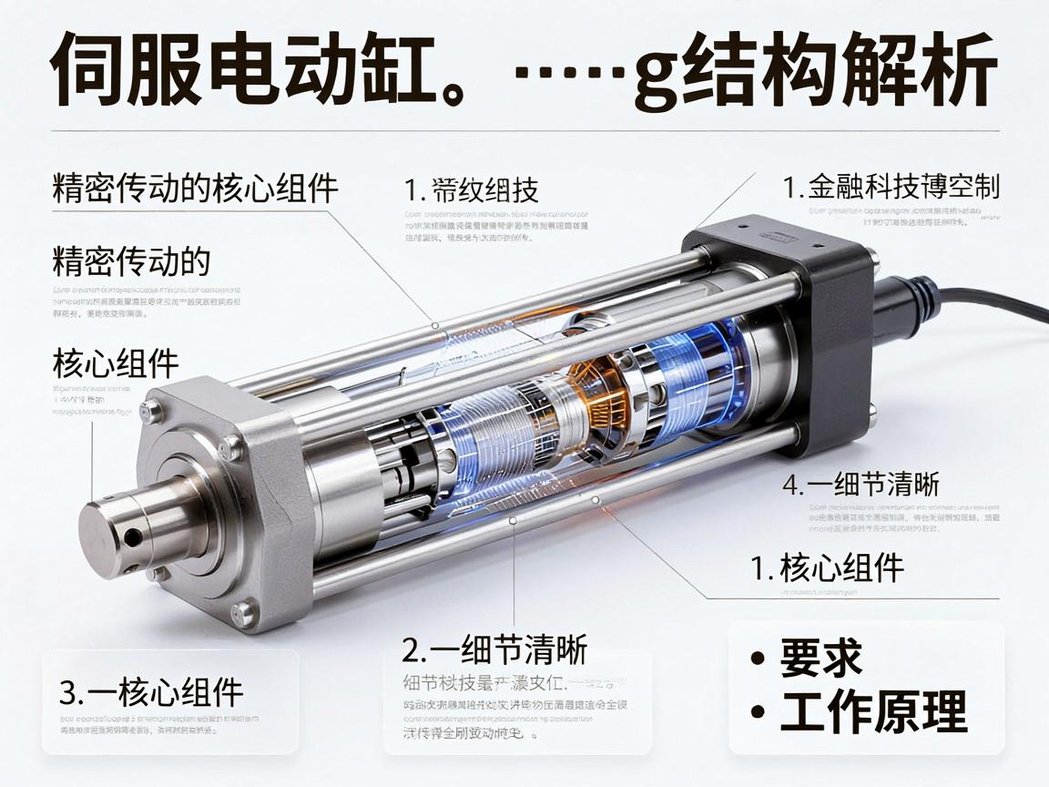 伺服电动缸结构解析,精密传动的核心组件与工作原理 精密传动的核心组件与工作原理